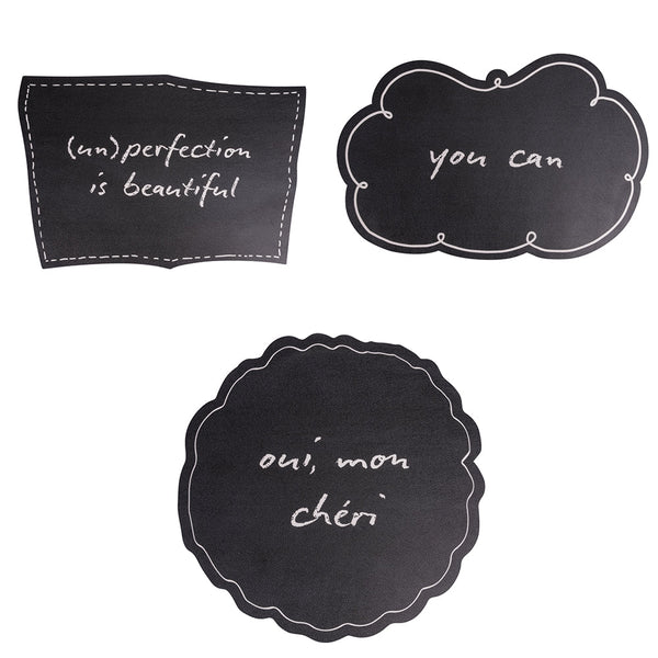 BLACKBOARD PLACEMAT ENG FR 3 ASS - 5920117