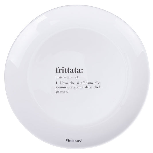 VICTIONARY ROUND DINNER PLATE D27CM OMELETTE - 5920658