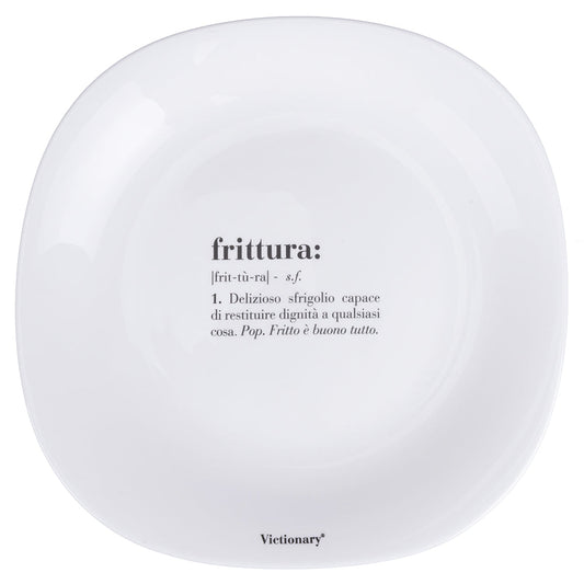 VICTIONARY SQUARED DINNER PLATE OPAL D28CM FRYING - 5920673