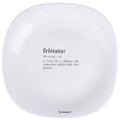 VICTIONARY SQUARED DINNER PLATE OPA D28CM OMELETTE - 5920676