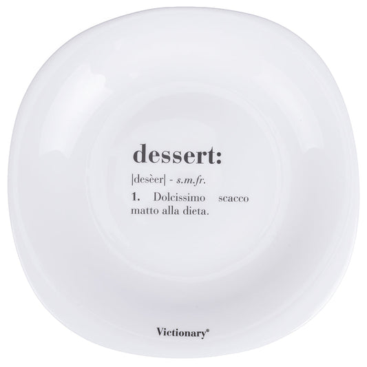VICTIONARY SQUARED FRUIT PLATE D22CM DESSERT - 5920687