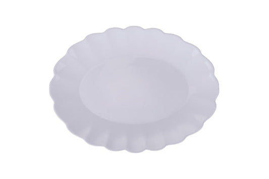 OPALINE SERVING PLATE 30.5X22.5 CM/SCALLOPED A - 5921428