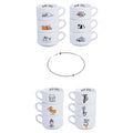 BEFORE AFTER SET 6 PCS COFFEE CUPS 100 ML - 5921447