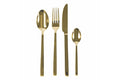 LEXINGTON SET 24PCS SHINY GOLD CUTLERY - 5921806