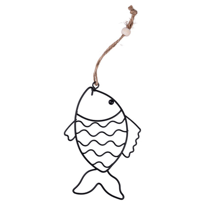 METAL FISH HANGERS 5 ASST - 5921873