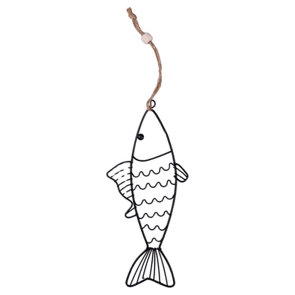 METAL FISH HANGERS 5 ASST - 5921873