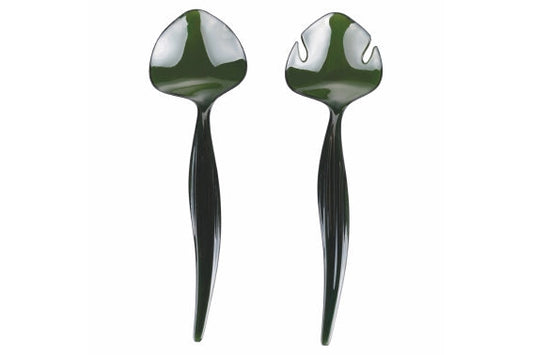 LA CUCINA SET OF GREEN PLASTIC SALAD SERVERS - 5921991