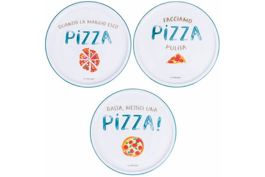 TRAVISATE PIZZA PLATE D33CM 3 ASST - 5922147