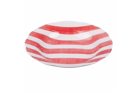 VERSILIA SOUP PLATE RED - 5922177