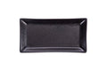 HORECA BLACK RECT. SAUCER 23.5X12CM - 5922278