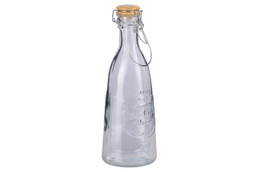 BOTTLE W/CERAMIC STOPPER MUD COLOR  - 5922289