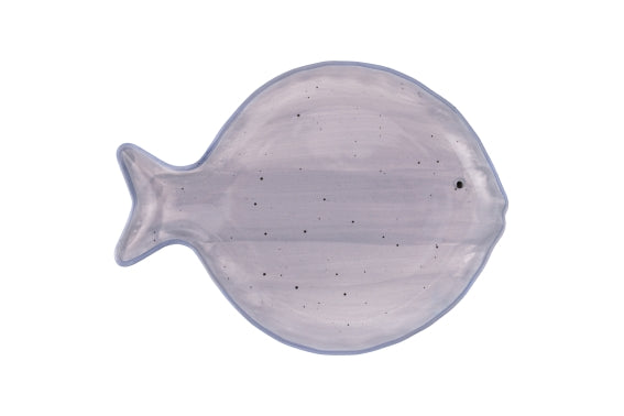 KOS FISH PLATE GRAY 25.3X19CM - 5922493