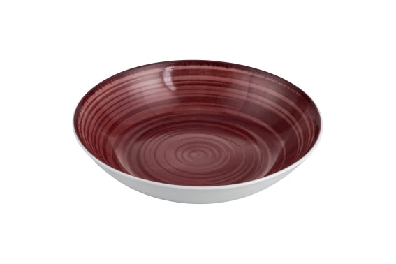 BAITA PURPLE PORCELAIN SOUP PLATE - 5922833