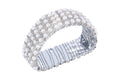 SILVER/PEARL TRIANGLE NAPKIN RING - 5923221