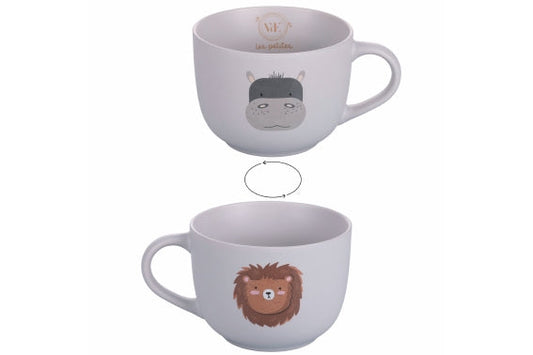 SMALL VDE JUMBO MUG 550ML HIPPO / LION - 5923311
