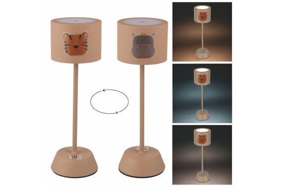 SMALL LEOPARD/HIPPO TABLE LAMP - 5923372