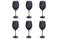 HAPPY HOUR SET 6 GOBLETS 650ML FROSTED BLACK - 5923514
