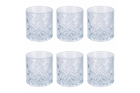VINTAGE SET OF 6 STACKABLE GLASSES 375ML B - 5923517