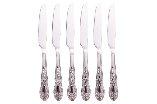 WONDERLAND SET 6 KNIVES SILVER POLISHED - 5923698