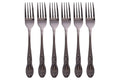 WONDERLAND SET 6 FORKS 18/10 BLACK SHINY - 5923704