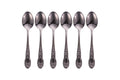 WONDERLAND SET 6 TEASPOONS 18/10 BLACK POLISHED - 5923707