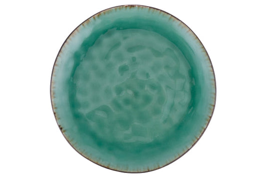 THE MARKET P TURQUOISE FLAT PLATE 27.5CM - 5923812