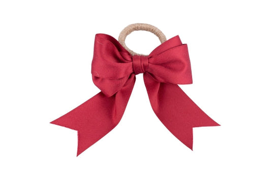 XMAS RED BOW NAPKIN RING 12CM - 5923952