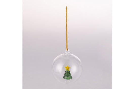 XMAS BOROSILICATE TREE BALL - 5924301