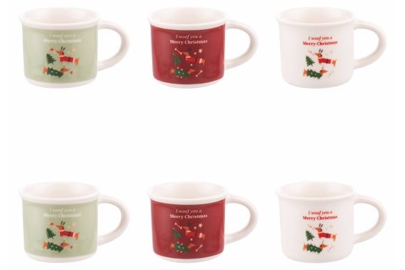 NATALOTTO SET OF 6 COFFEE CUPS 90ML - 5924863