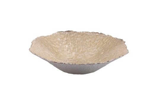GLASS BOWL / CHAMPAGNE 40CM - 5924956