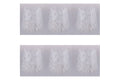 CANDY SET 6 WHITE WATER GLASSES 410ML - 5925327