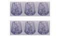 CANDY SET 6 PURPLE WATER GLASSES 410ML - 5925329