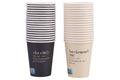 VICTIONARY SET 18 PAPER CUPS RANDOM DECORATION 250ML - 5925892