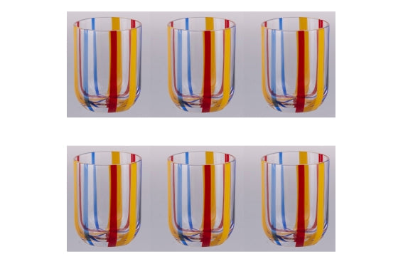 CAROUSEL SET OF 6 WATER GLASSES 320ML - 5926001