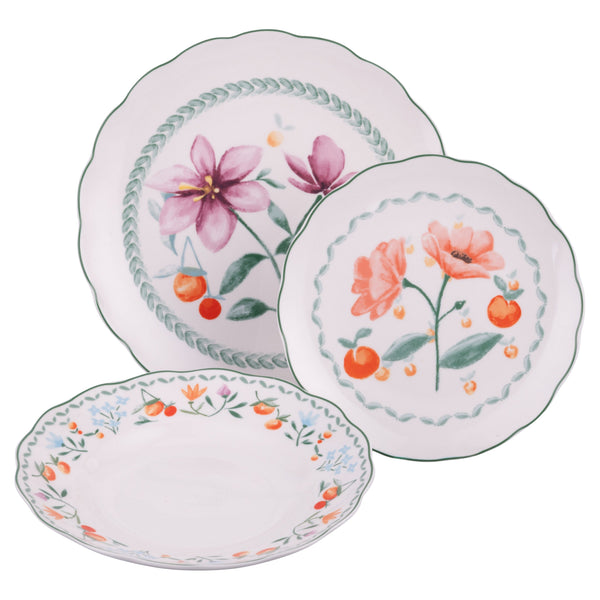 CHERRY FLOWERS DINNER SET 18PCS - 5926671