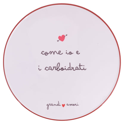GRANDI AMORI PIZZA PLATE D33.5CM 6 ASS - 5927453