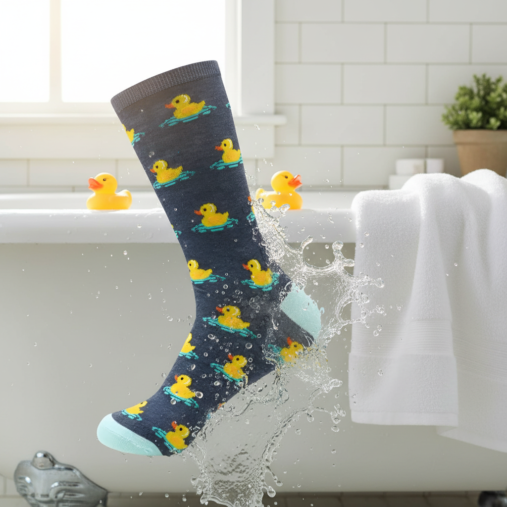Floating Yellow Duck Socks