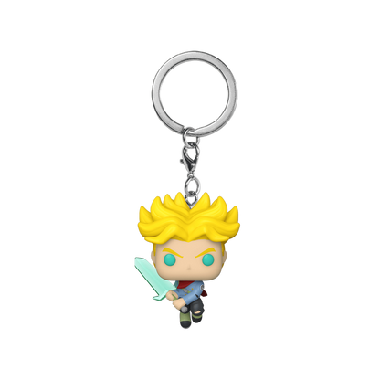 pop keychain super saiyan trunks with sword