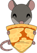Peluche Pizza Rat