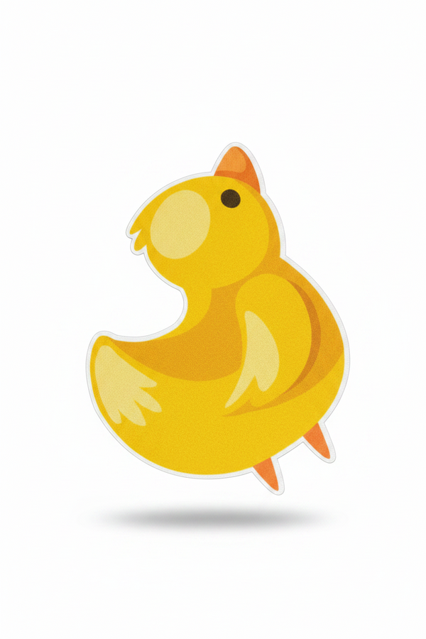 Yellow Duck Sticker