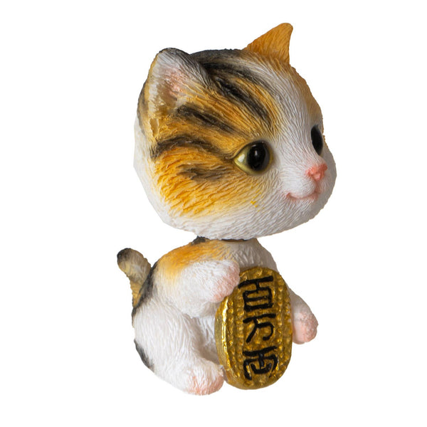 Lucky Cat Bobblehead Figure