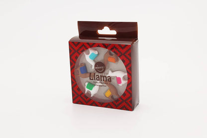 Set of 6 Lama glass markers