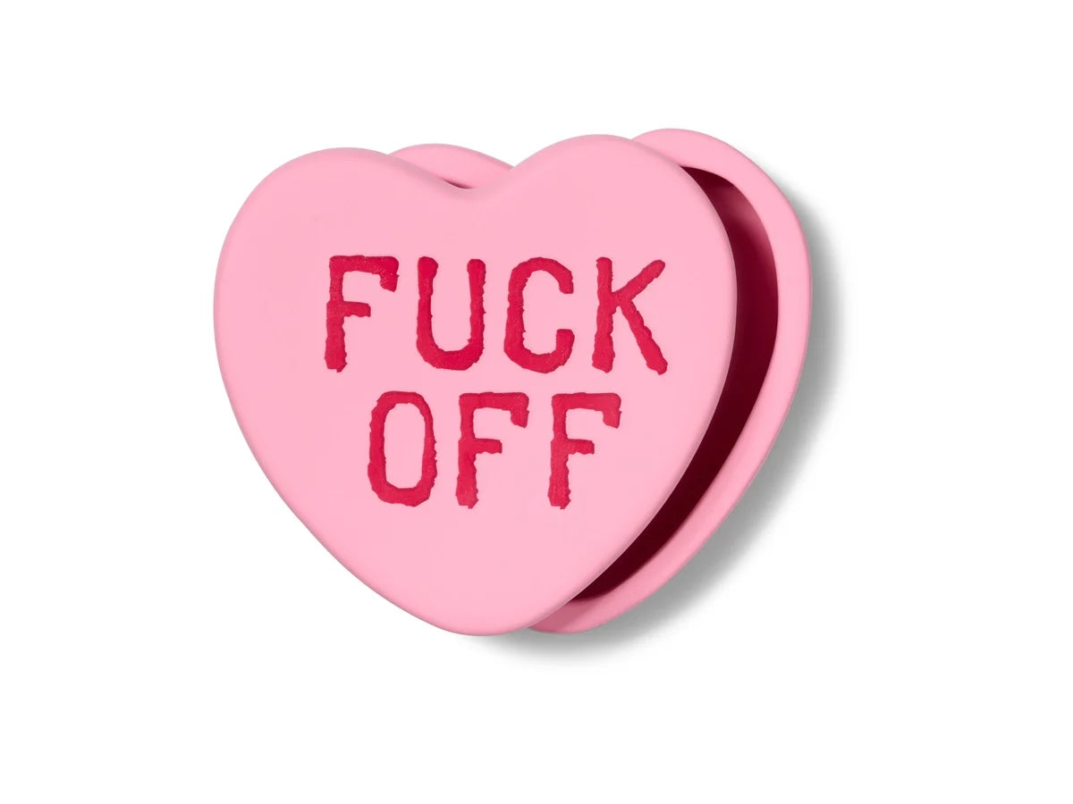 "Fuck Off" Heart Box