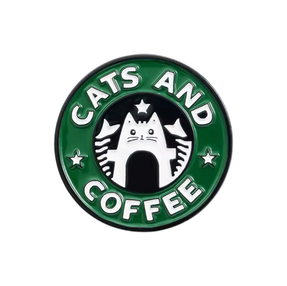 Pin's Cats and Coffee
