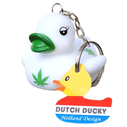 Cannabis Duck Keychain