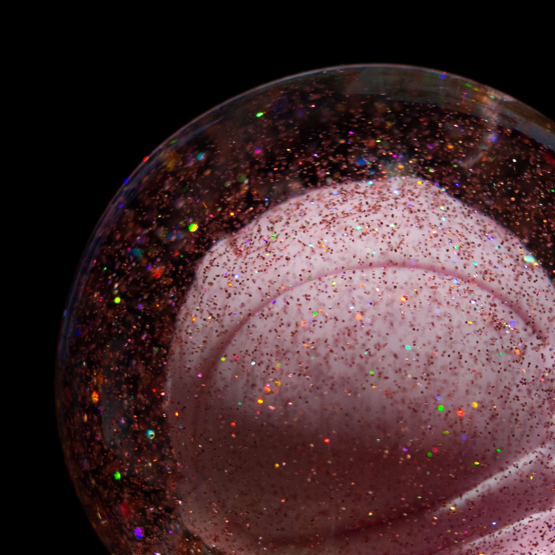 boule a neige astronaute rose donkey