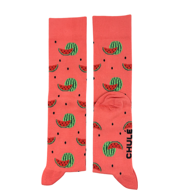 Chaussettes de Compression « Pastèque » - Chulé