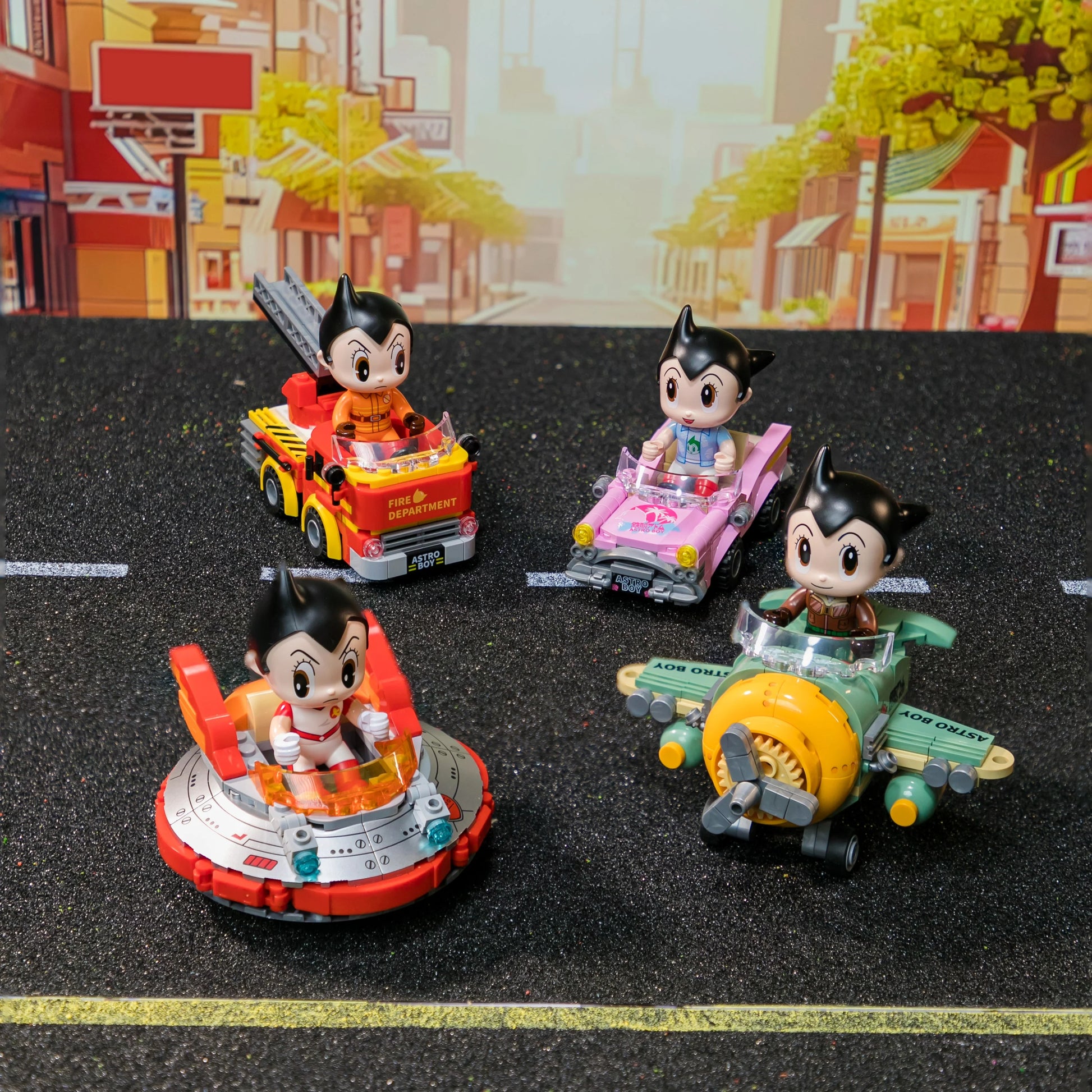pantasy astro boy fantastic car series camion de pompier