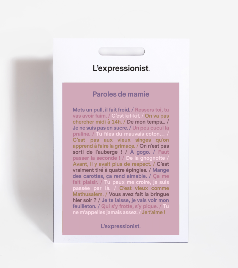 Poster - Grandma's Sayings