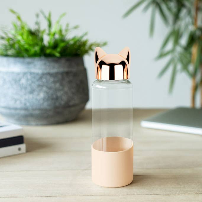 Pink Cat Bottle 350ml
